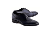 C0001103-7960 Perforated Cap toe lace up- Navy