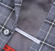 293-14 Men's Classic Fit Single Breasted Grey & White Check Suits