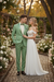 Men’s Mint Green Tuxedo – 2-Piece Formal Suit with Satin Shawl Lapel and Matching Bow Tie in  Sage Green