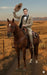 Men’s Western Cowboy Suit – 3-Piece Tan Tuxedo with Black Lapel, Vest, and Pants Beige  Color