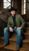 Men’s Olive Green Western Blazer Jacket, Classic Cowboy Style Sport Coat for Casual Formal Wear with Jeans