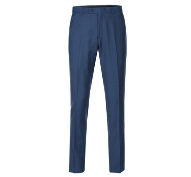 557-1 Men's 2-Piece Slim Fit Single Breasted Wool Suit - Image 7