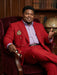 Men’s Red Suit Michael Jackson Award Ceremony Inspired Jacket – Classic Double Breasted Formal Suit , Stylish Party Dinner Jacket, Vintage Stage Wear