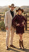 Men’s Tan Cowboy Suit – Western Formal Two Piece Suit for Weddings,  Champaign Sand Color
