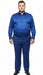 Men’s Royal Blue Satin Dress Shirt – Luxury Long Sleeve Formal Shirt for Parties, Weddings, and Business Wear