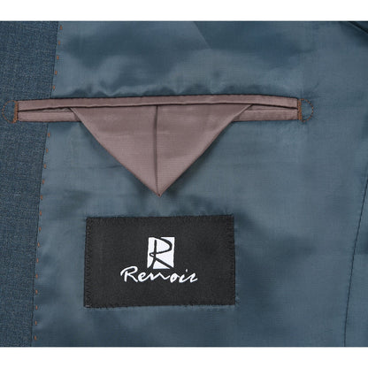 566-5 Men's Slim Fit Wool Suits - Image 7