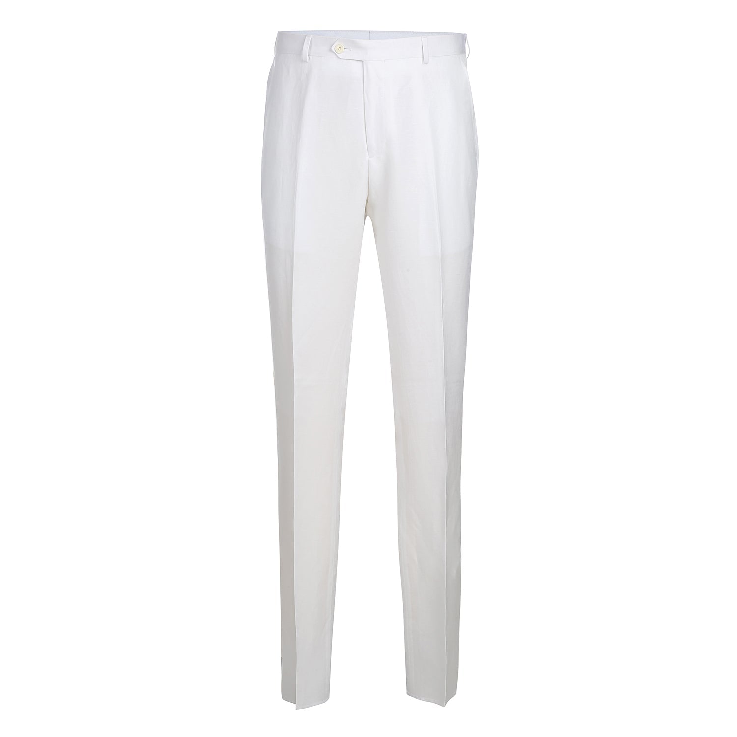 611-2 Men's New Slim Fit Checked Linen Suits - Image 7
