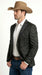 Men’s Black Paisley Western Cowboy Blazer – Classic Western Style Formal Jacket, Elegant Country Blazer Coat - saco para vaquero