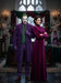 Men’s Purple Overcoat Joker Folie à Deux Arthur Fleck Inspired Long Coat – Classic Costume Trench Coat, Stylish Winter Party Wear Jacket