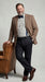 Men’s Brown Tweed Blazer Matt Smith Inspired Jacket – Classic Vintage Style Casual Formal Blazer, Smart Office Party Wear