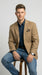 Mens Khaki Camel Bronze Taupe Blazer, Classic Business Casual Wedding Sport Coat Jacket in Tan Color