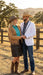 Men’s White Western Blazer with Black Trim – Classic Cowboy Style