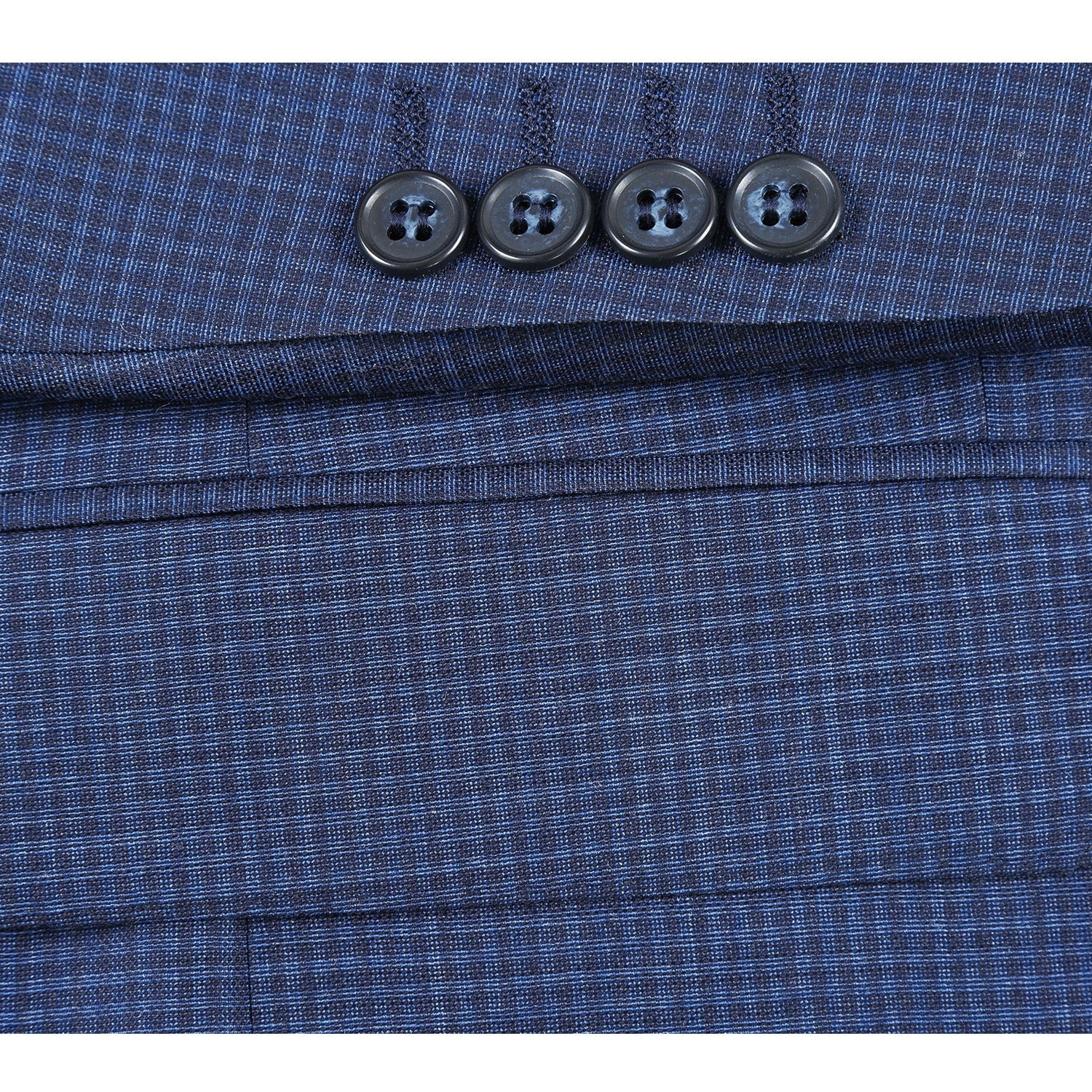 564-4 Men's Slim Fit Wool Suit - Image 7