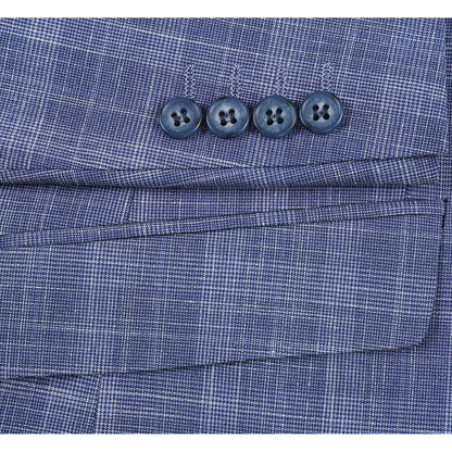 Renoi Designer Suit 293-24 Men's Slim Fit Checked Suits