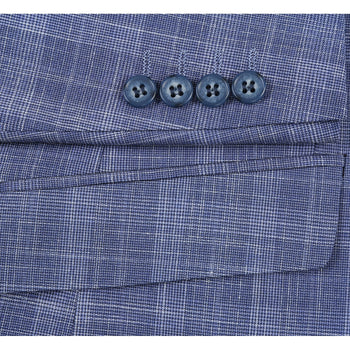 Renoi Designer Suit 293-24 Men's Slim Fit Checked Suits