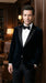 Mens Black Tuxedo Blazer – James Bond Inspired 007 Style Formal Dinner Jacket for Wedding and Evening Wear