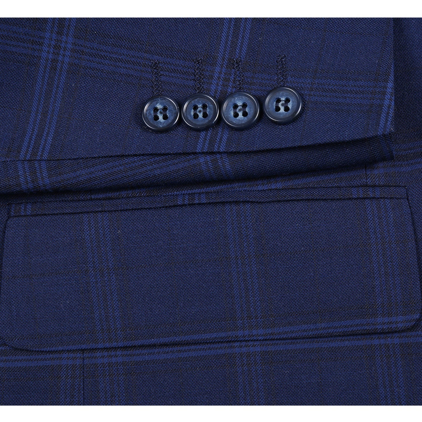 293-41 Men's Classic Fit Suits - Image 7