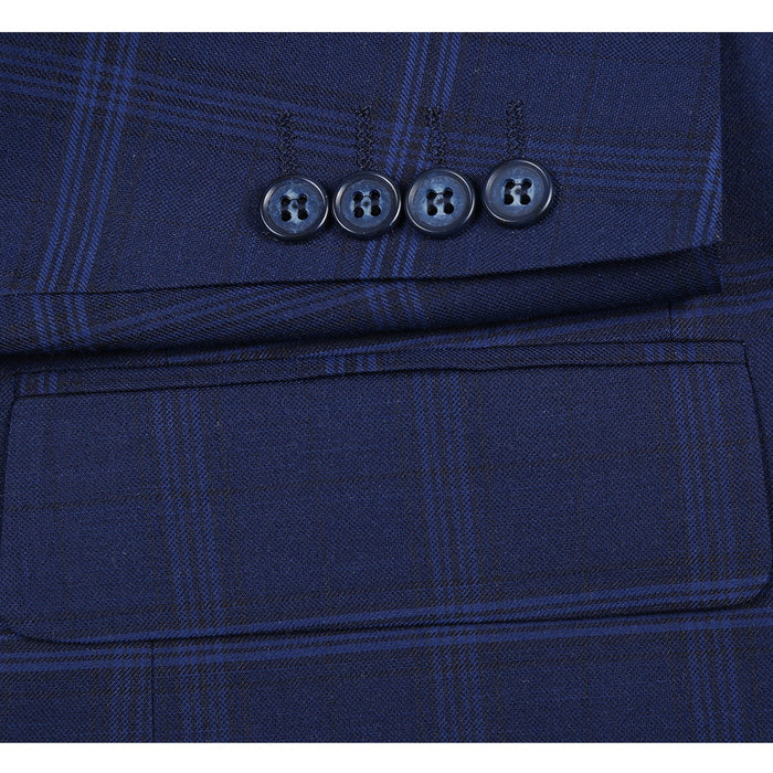 293-41 Men's Classic Fit Suits - Image 7