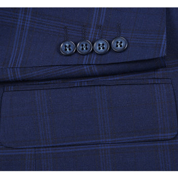 293-41 Men's Classic Fit Suits - Image 7