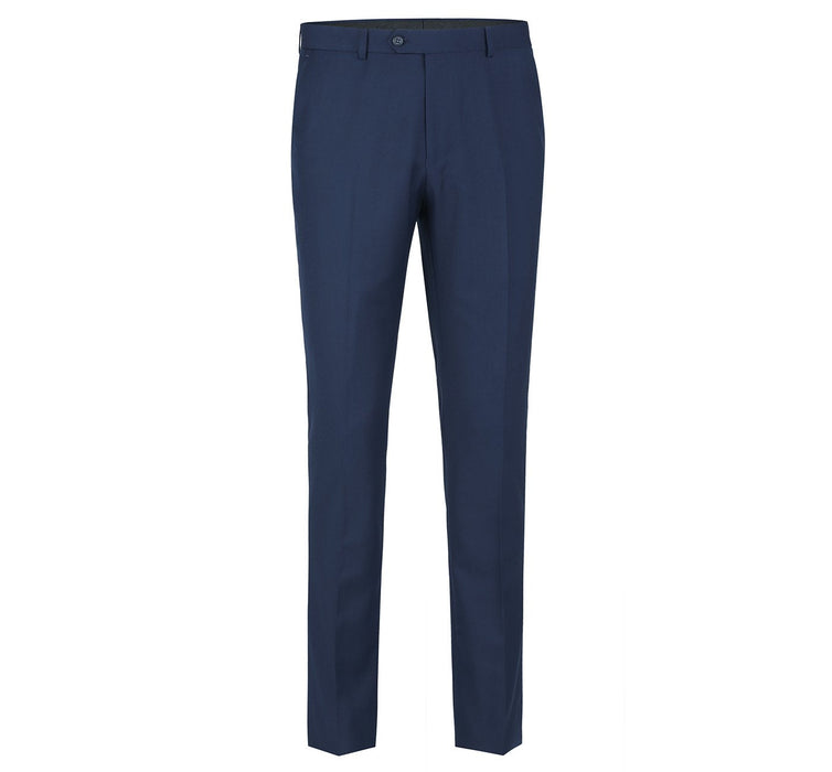 2110-19 Men's Slim Fit Solid Stretch 2-Piece Suit