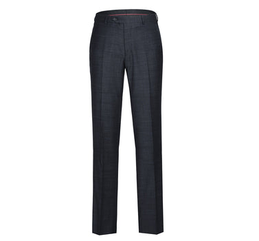 558-2 Men's Two Piece Slim Fit Wool Blend Suit - Image 7