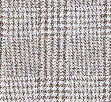 Half Canvas Slim Fit Blazer in Plaid Gray - Image 7