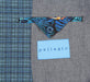 Half Canvas Slim Fit Blazer in Green Blue Check