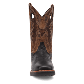 Laredo Alloy Leather Boot - Premium Brown Men's Boots