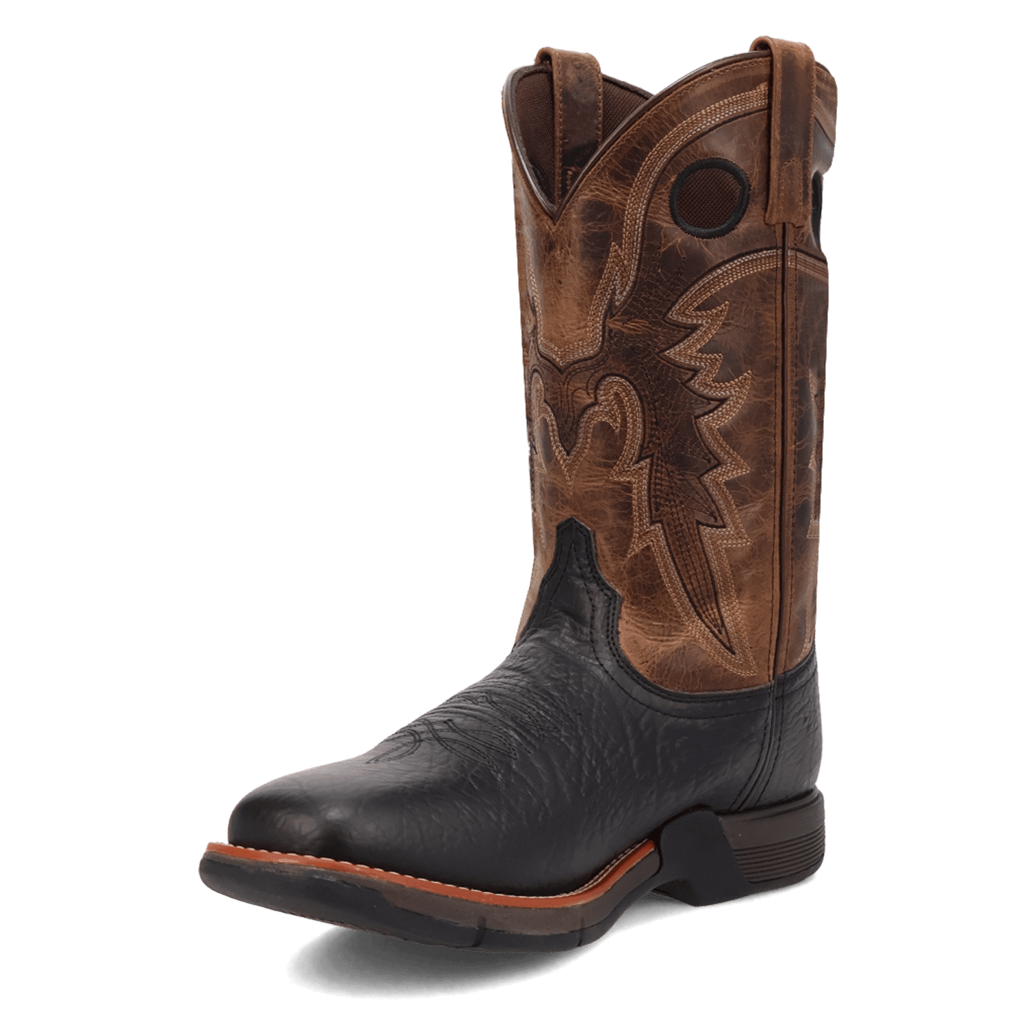 Laredo Alloy Leather Boot - Premium Brown Men's Boots