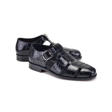 P00030- 8092 Close toe sandal- Black