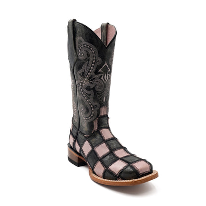 Ferrini Patchwork Leather Loafers
