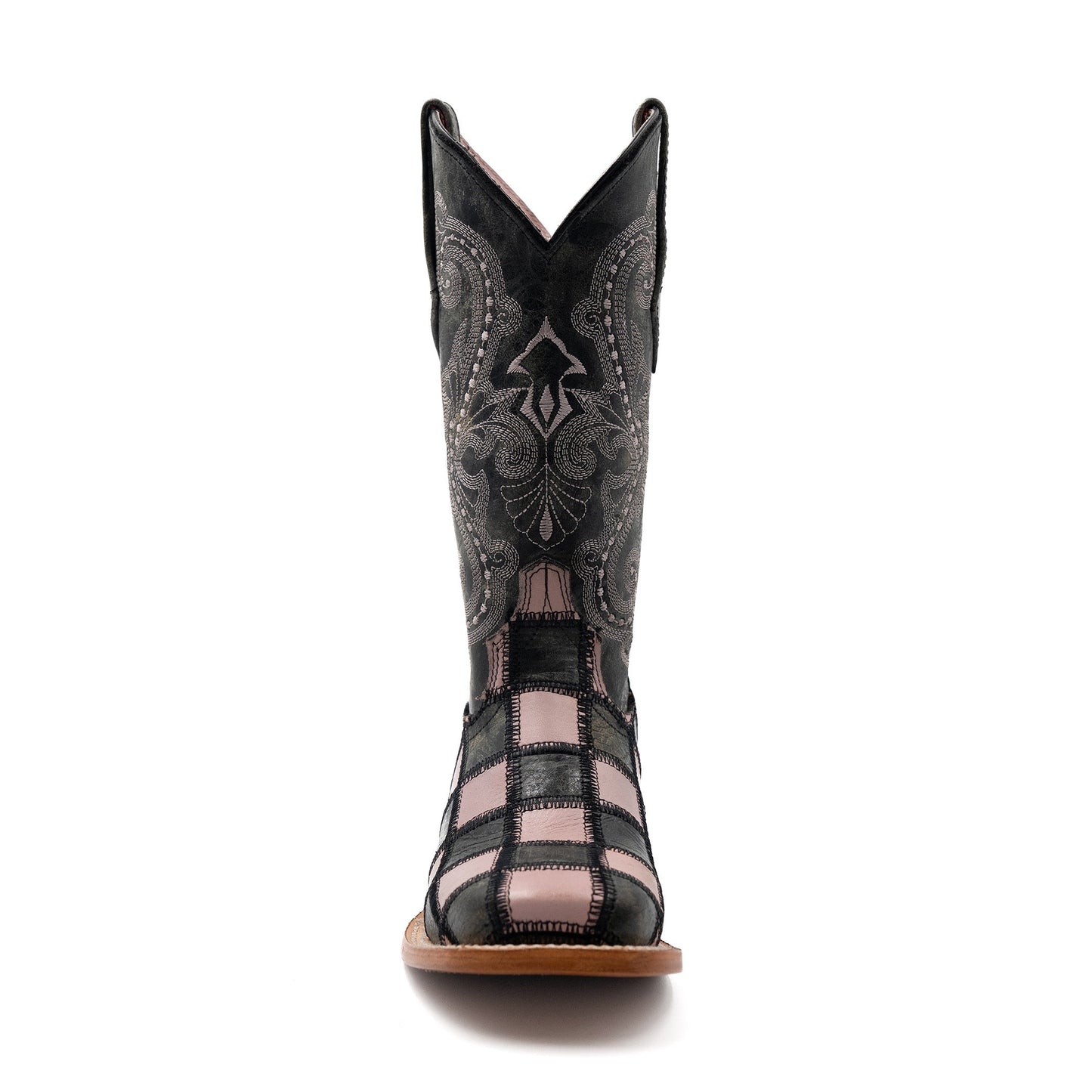 Ferrini Patchwork Leather Loafers