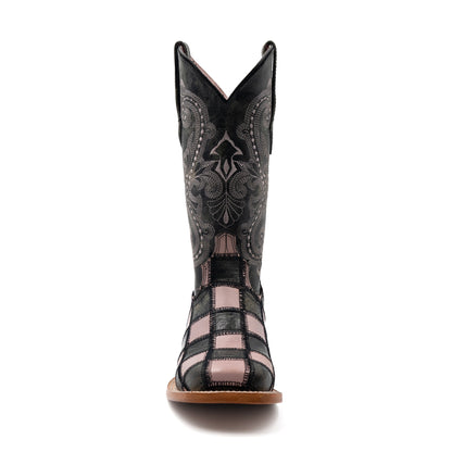 Ferrini Patchwork Leather Loafers