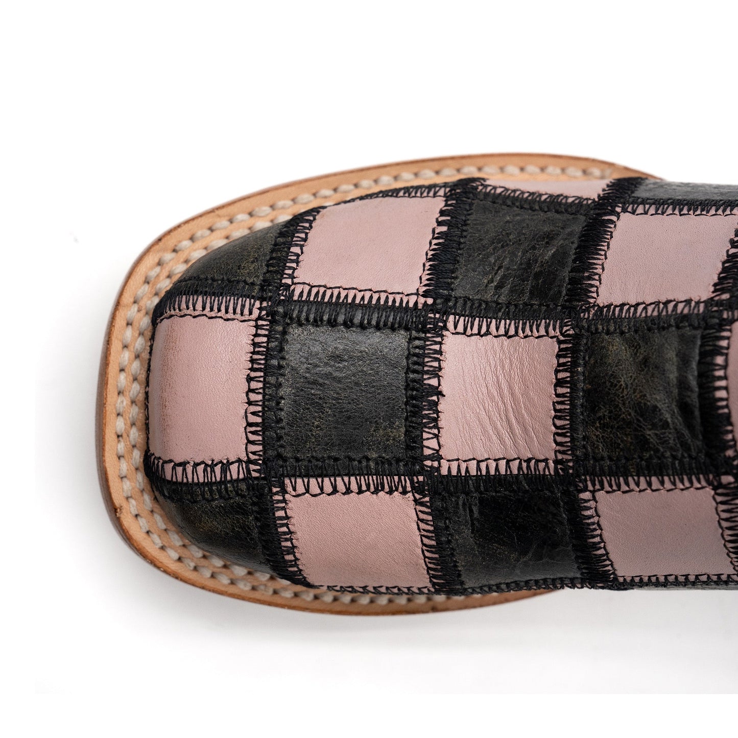 Ferrini Patchwork Leather Loafers