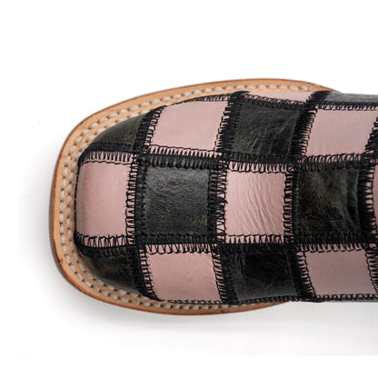 Ferrini Patchwork Leather Loafers