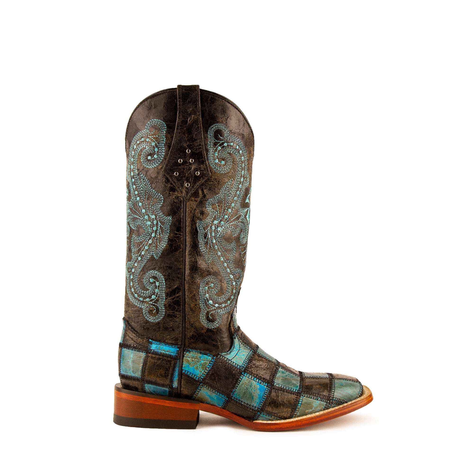 Ferrini Patchwork Luxury Leather Loafers