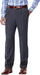 Mens E-Clo Repreve Classic Fit Pleat Front Dress Pant with Hidden Expandable Waistband