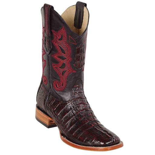 Caiman Square Toe Boots