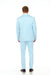 Cotton Suit - Summer Stretch Fabric - Mens Cotton-Stretch Fashion Suit Sky S9010