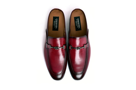 C165-8248 Burgundy Mule (Slip-On)
