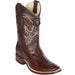 Botas de Avestruz Pata Horma Ranchera Suela TPU