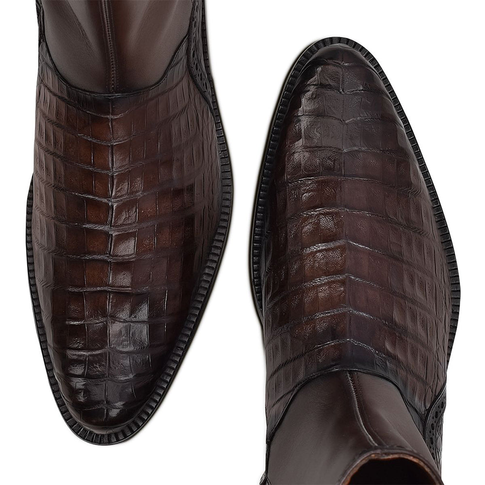 Caiman Belly Dress Boots