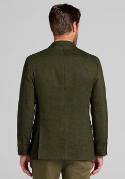 1905 Collection Tailored Fit Herringbone Sportcoat - Big & Tall - Image 2