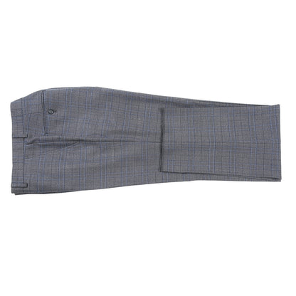 564-7 Men's Classic Fit Wool Blend Stretch Suits - Image 8