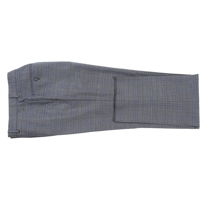 564-7 Men's Classic Fit Wool Blend Stretch Suits - Image 8