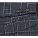 293-28 Men's Slim Fit Checked Suits