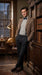 Men’s Brown Tweed Blazer Matt Smith Inspired Jacket – Classic Vintage Style Casual Formal Blazer, Smart Office Party Wear
