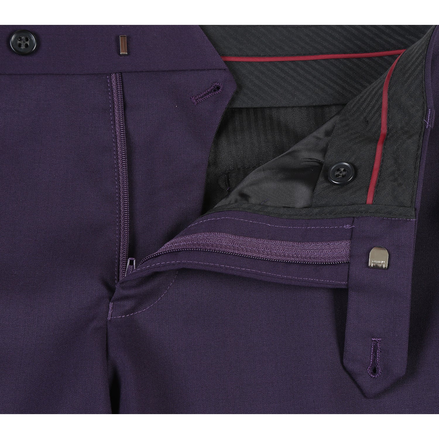 566-4 Men's Slim Fit Wool Suits - Image 8