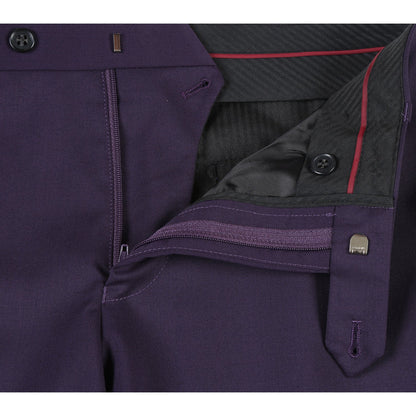 566-4 Men's Slim Fit Wool Suits - Image 8