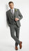 Men’s Peaky Blinder Light Grey Tweed Suit with Vest – Classic Three Piece Formal Suit, Vintage Wedding Business Outfit